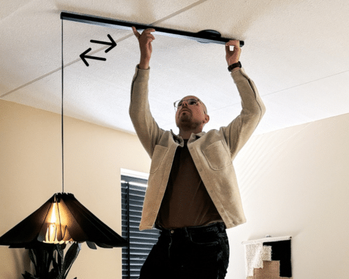Lightswing single matt black